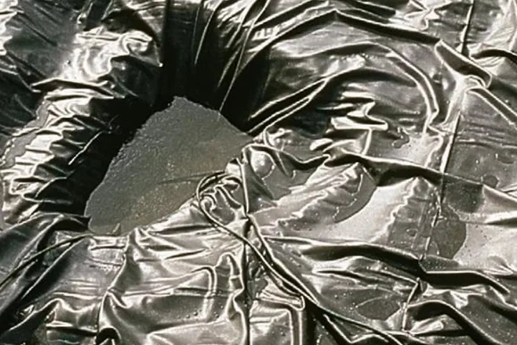 Schwarze Teichfolie